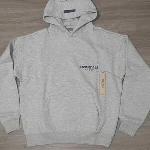 Essentials Fear of God Hoodie – Light Oatmeal – New With Tags - Size S